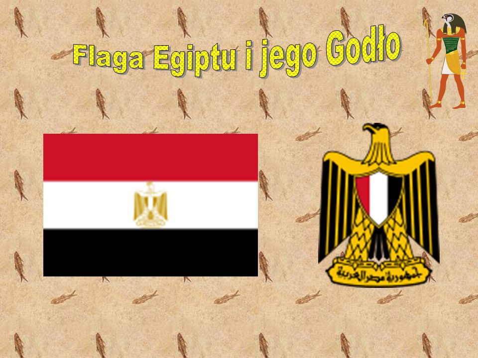 Flaga Egiptu i jego Godło
