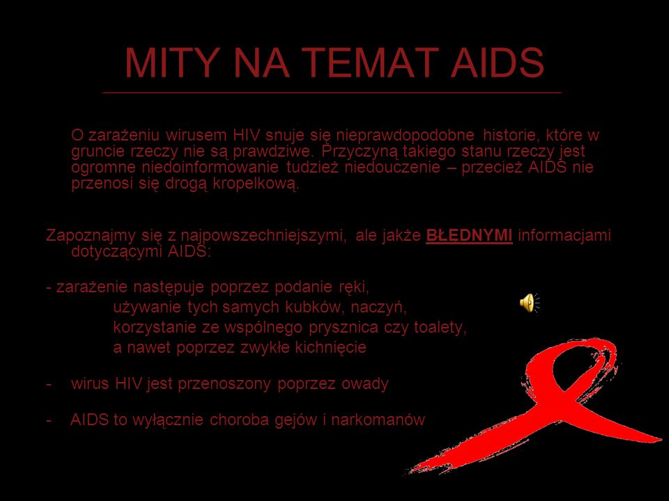 MITY NA TEMAT AIDS