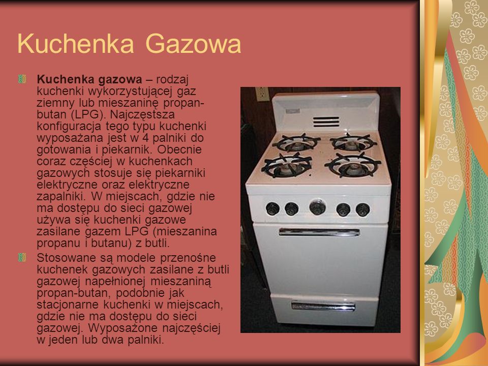 Kuchenka Gazowa
