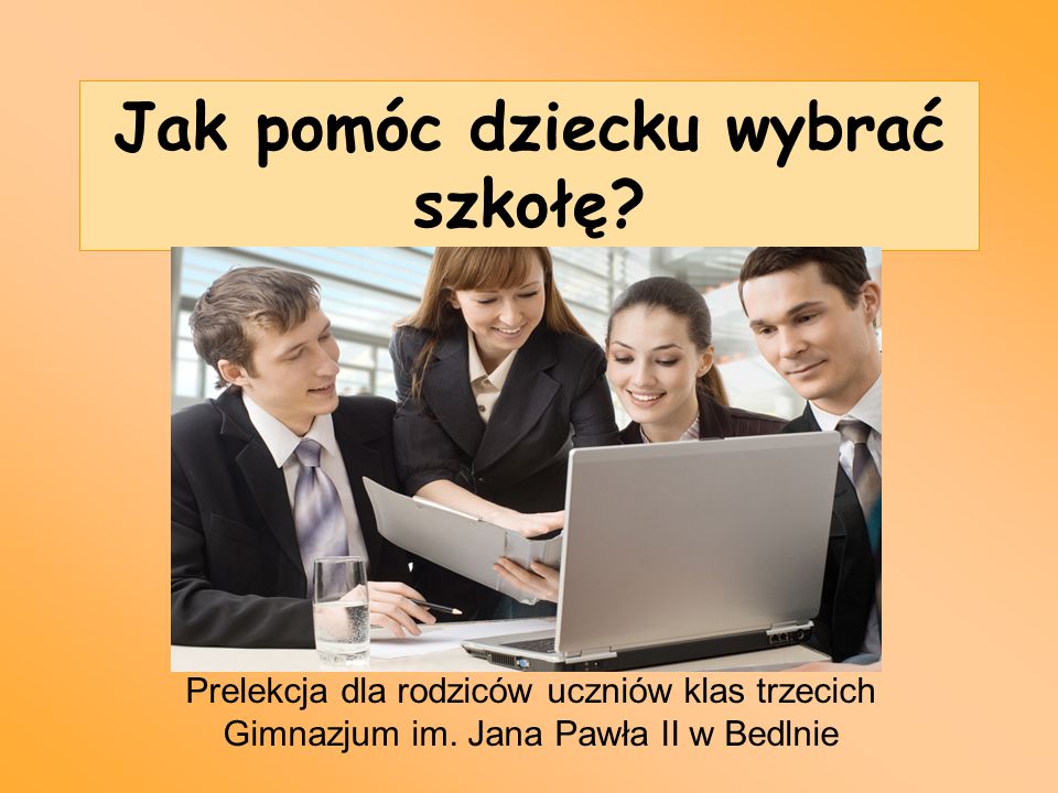 Jak Pomóc Dziecku Wybrać Szkołę? - Ppt Pobierz