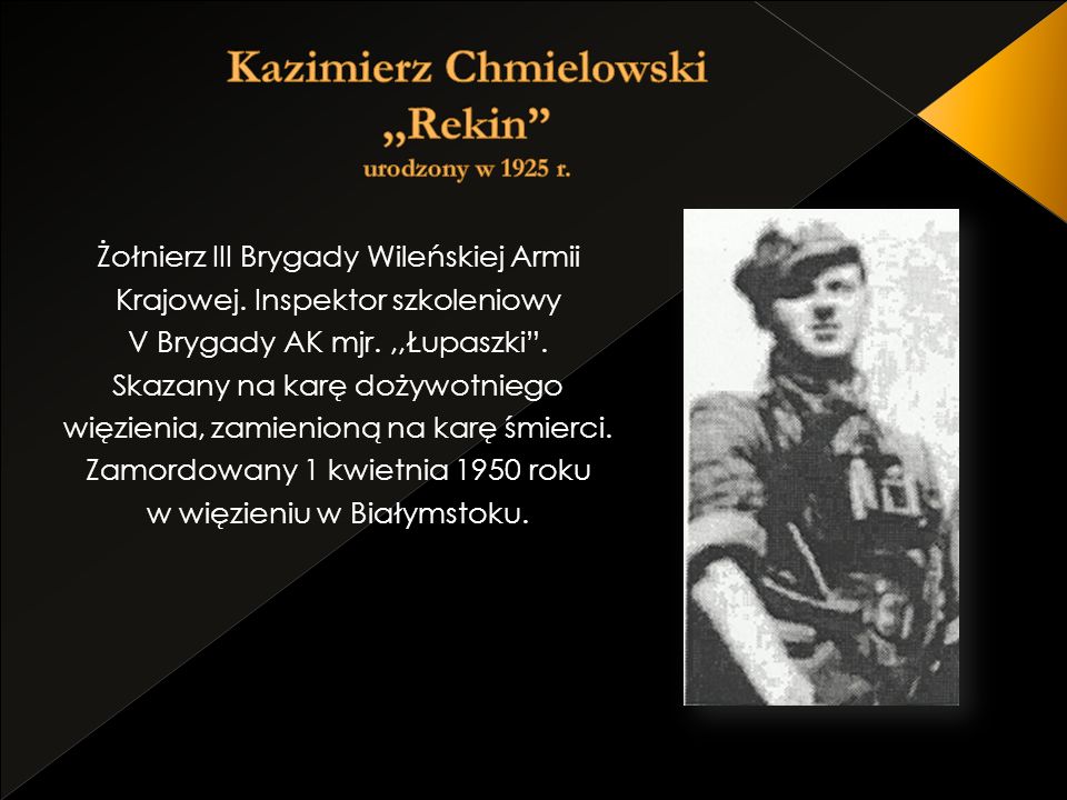 Kazimierz Chmielowski ,,Rekin urodzony w 1925 r.