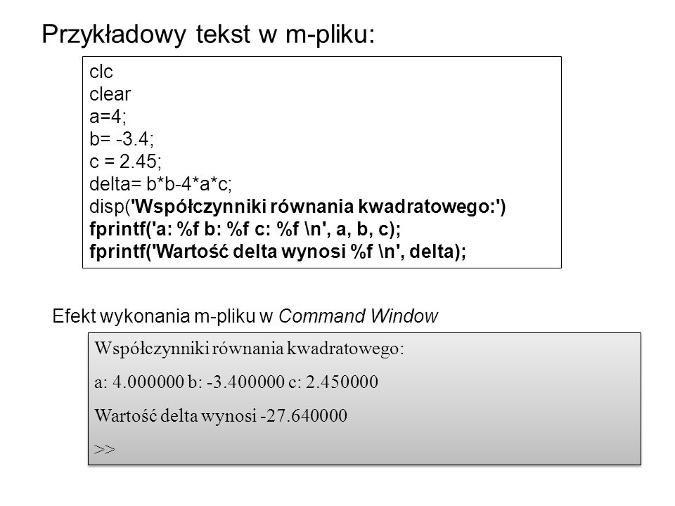 Metody Obliczeniowe I Podstawy Programowania - Ppt Pobierz