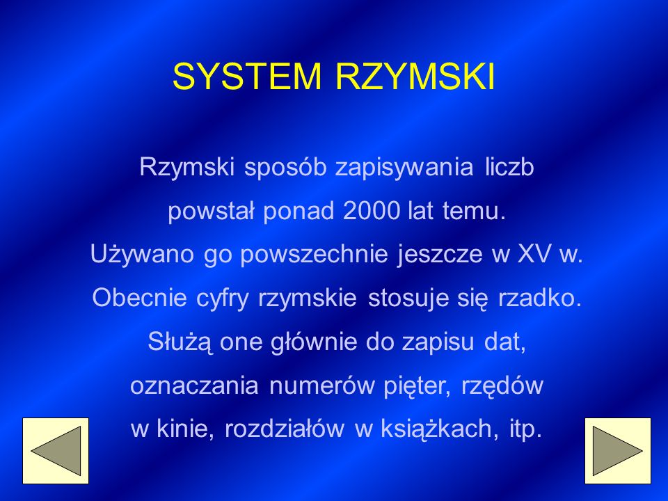 SYSTEM RZYMSKI