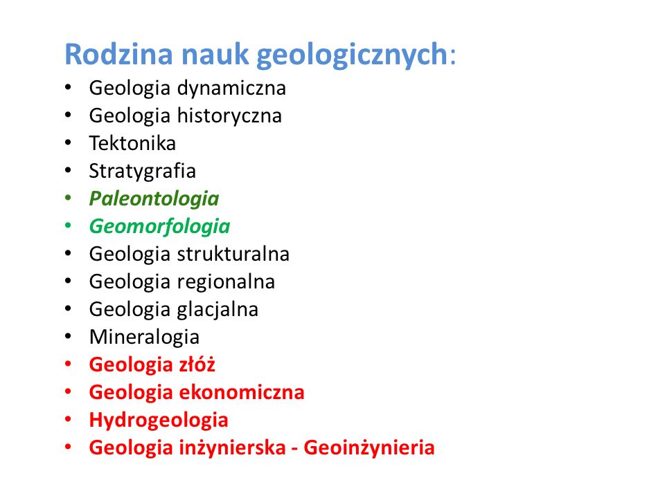 Zasady względnego datowania geologicznego