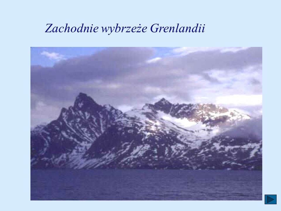 Zachodnie wybrzeże Grenlandii