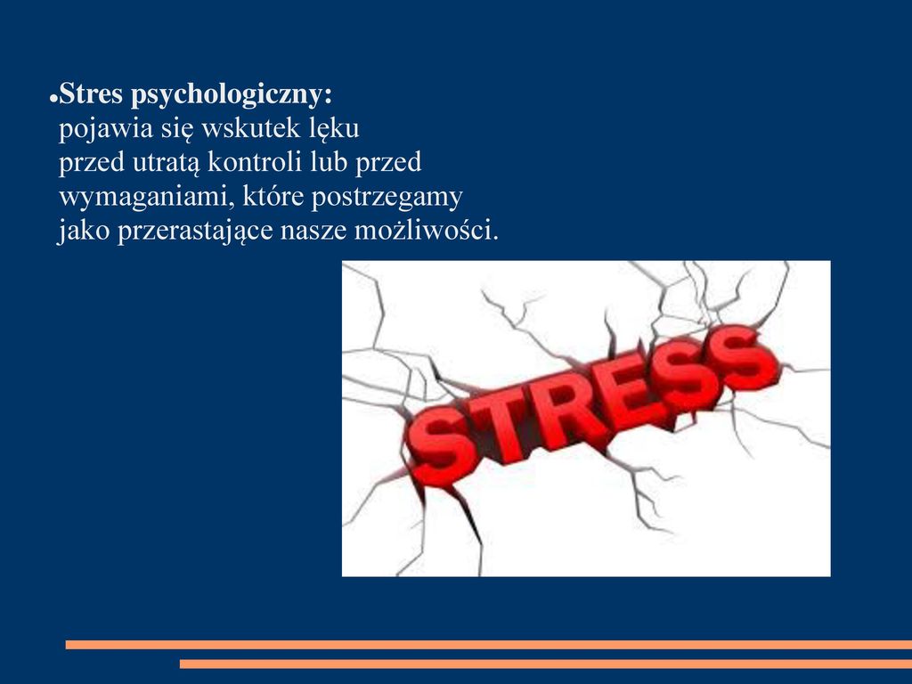 Stres psychologiczny: