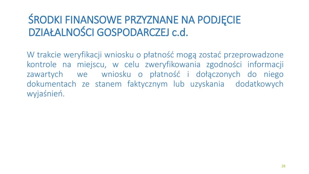 Szkolenie W Zakresie Możliwości Wsparcia Na - Ppt Pobierz