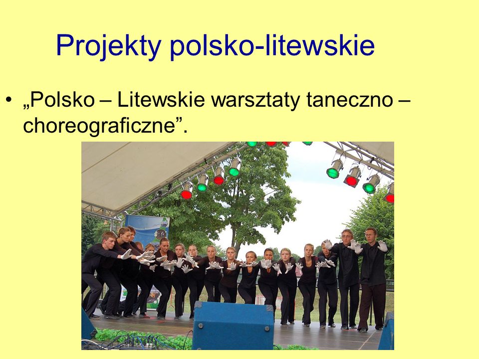 Projekty polsko-litewskie