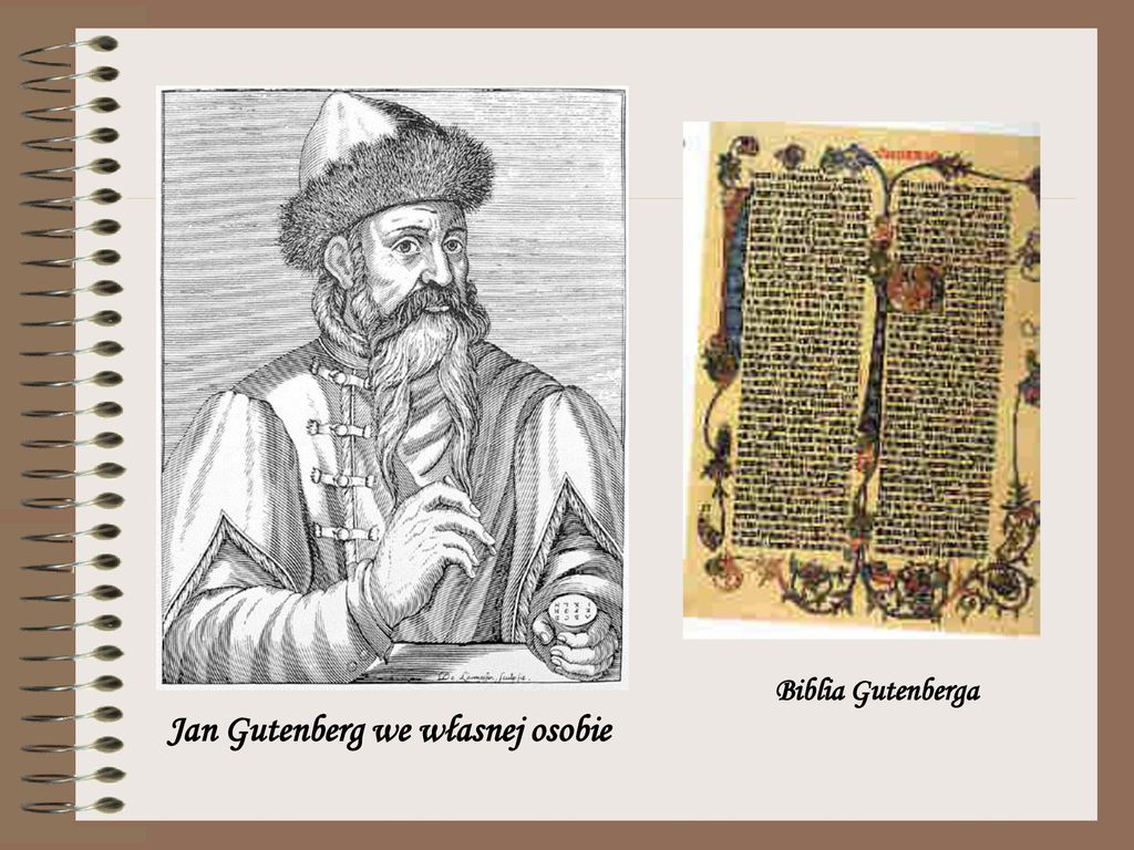 Jan Gutenberg we własnej osobie