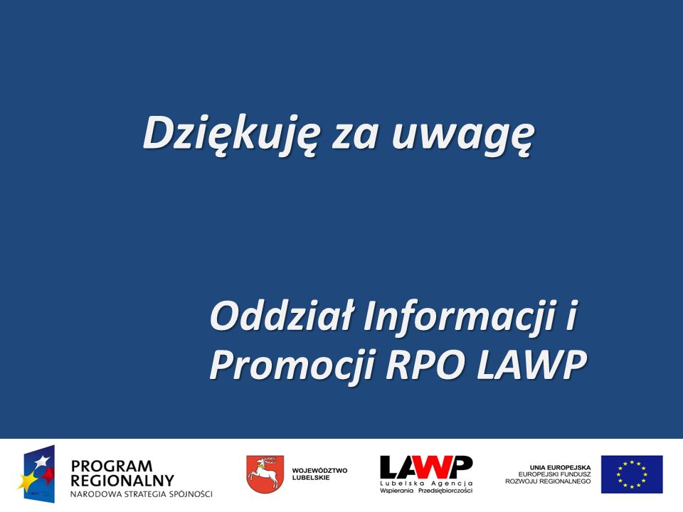 Oddział Informacji i Promocji RPO LAWP