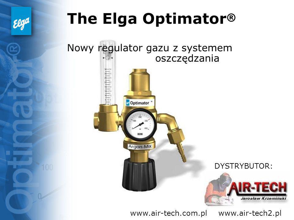 The Elga Optimator® Nowy regulator gazu z systemem oszczędzania