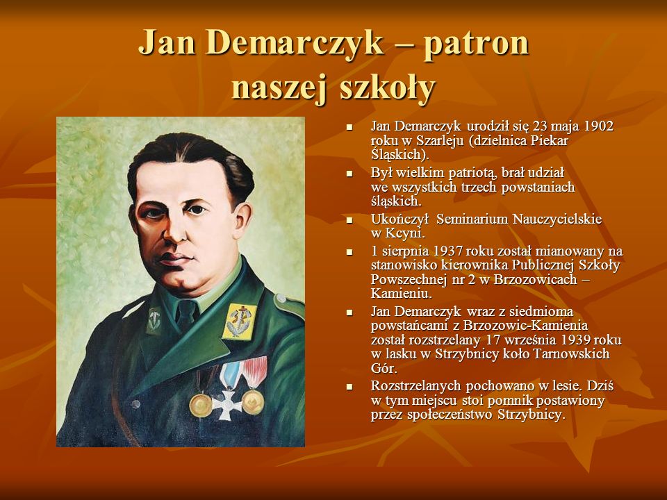 Jan Demarczyk – patron naszej szkoły
