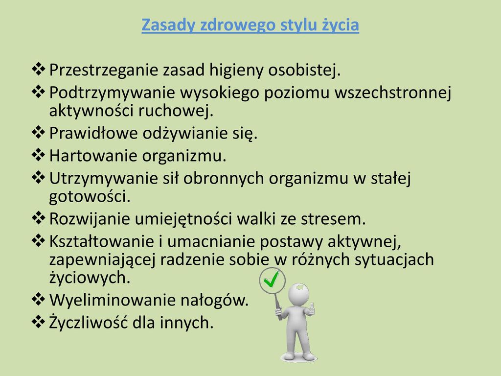 Czym Jest Zdrowie? Według Światowej Organizacji Zdrowia : „zdrowie To ...