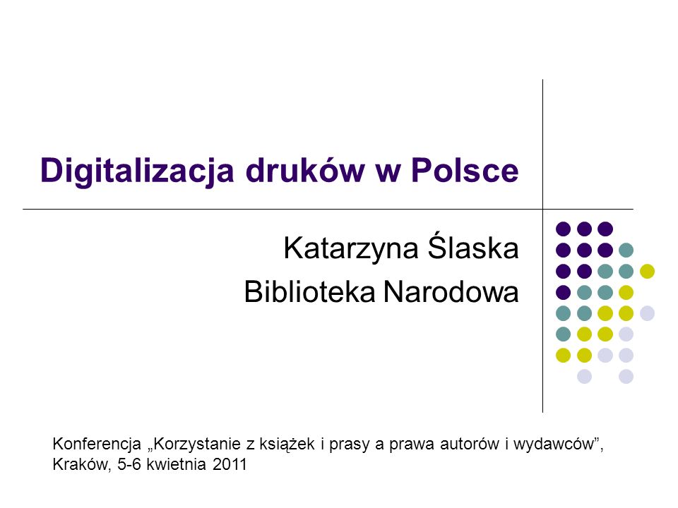 Digitalizacja druków w Polsce