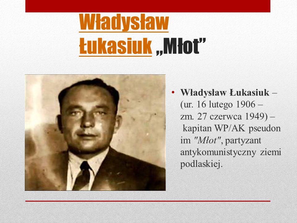 Władysław Łukasiuk „Młot