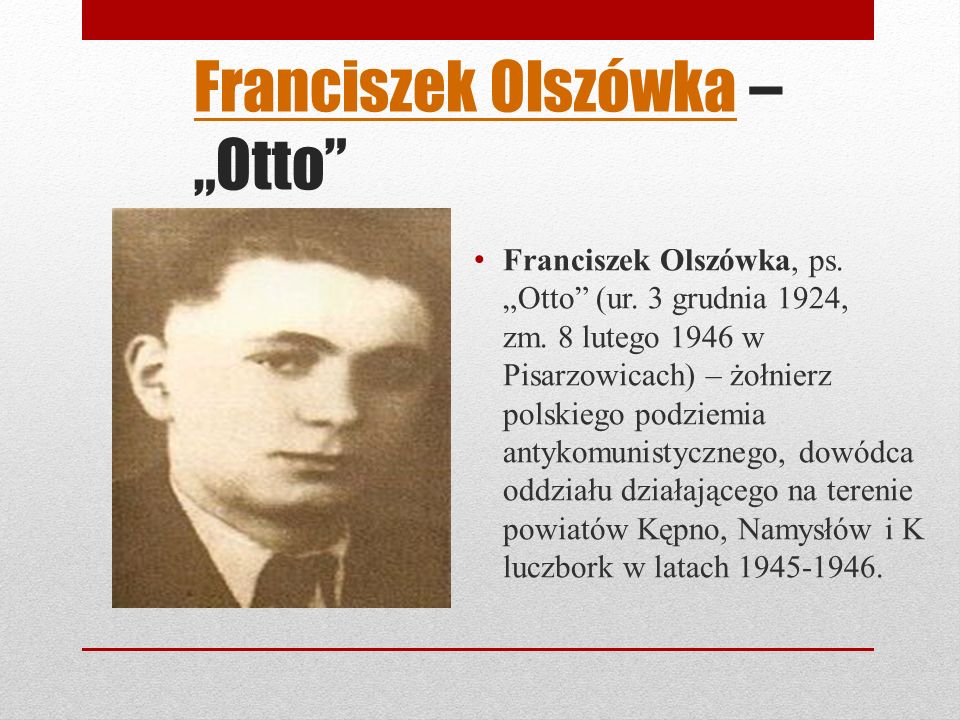 Franciszek Olszówka – „Otto
