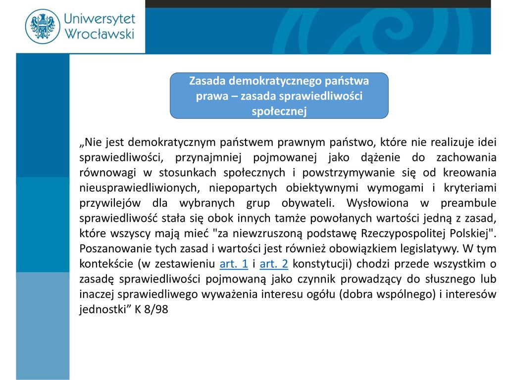 Prawo Konstytucyjne Niestacjonarne Studia Prawa - Ppt Pobierz