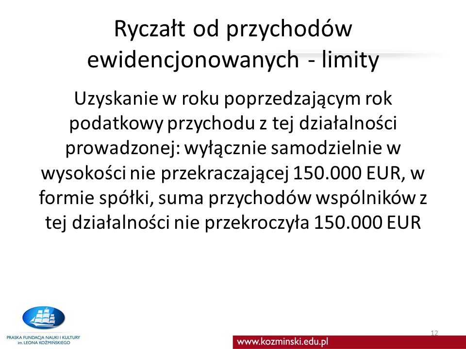 Wybór Formy Opodatkowania, Obowiązki Fiskalne Związane Z Prowadzeniem ...