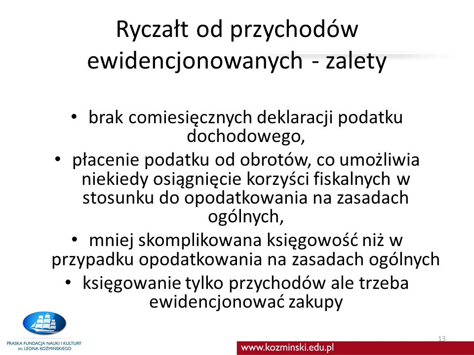 Wybór Formy Opodatkowania, Obowiązki Fiskalne Związane Z Prowadzeniem ...