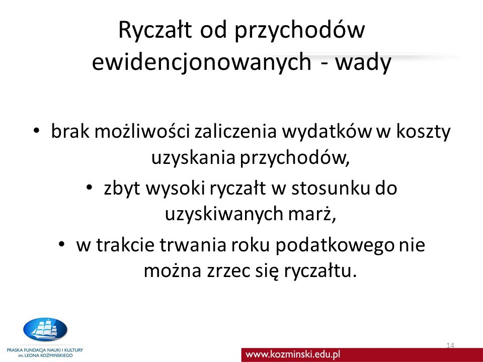 Wybór Formy Opodatkowania, Obowiązki Fiskalne Związane Z Prowadzeniem ...