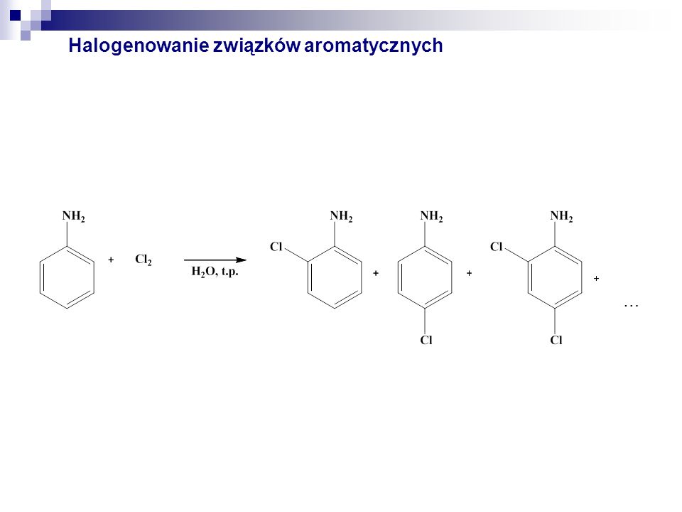 Halogenowanie związków aromatycznych
