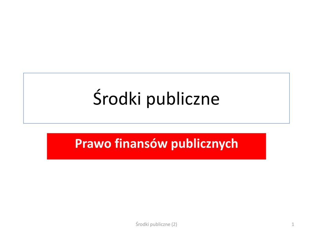 Prawo Finansów Publicznych Ppt Pobierz 5997