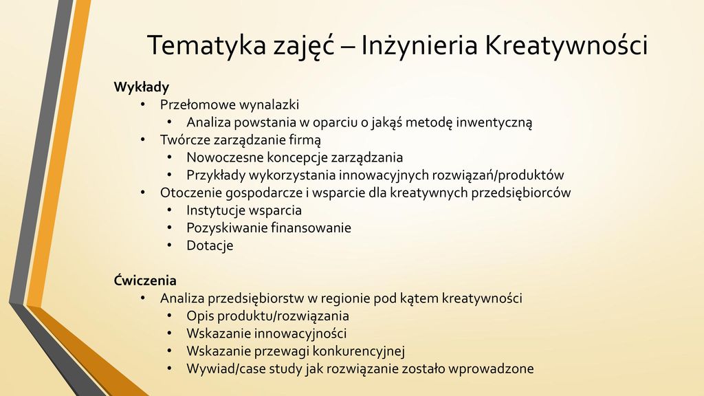 Inzynieria Kreatywnosci Ppt Pobierz