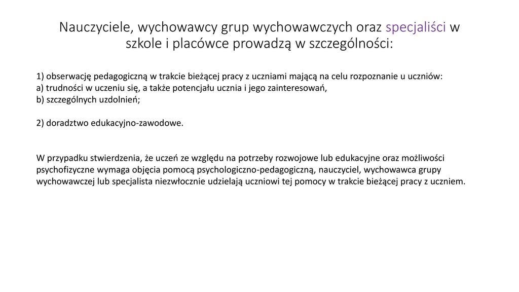 Zasady Udzielania I Organizacji Pomocy Psychologiczno Pedagogicznej W Publicznych Przedszkolach 1595