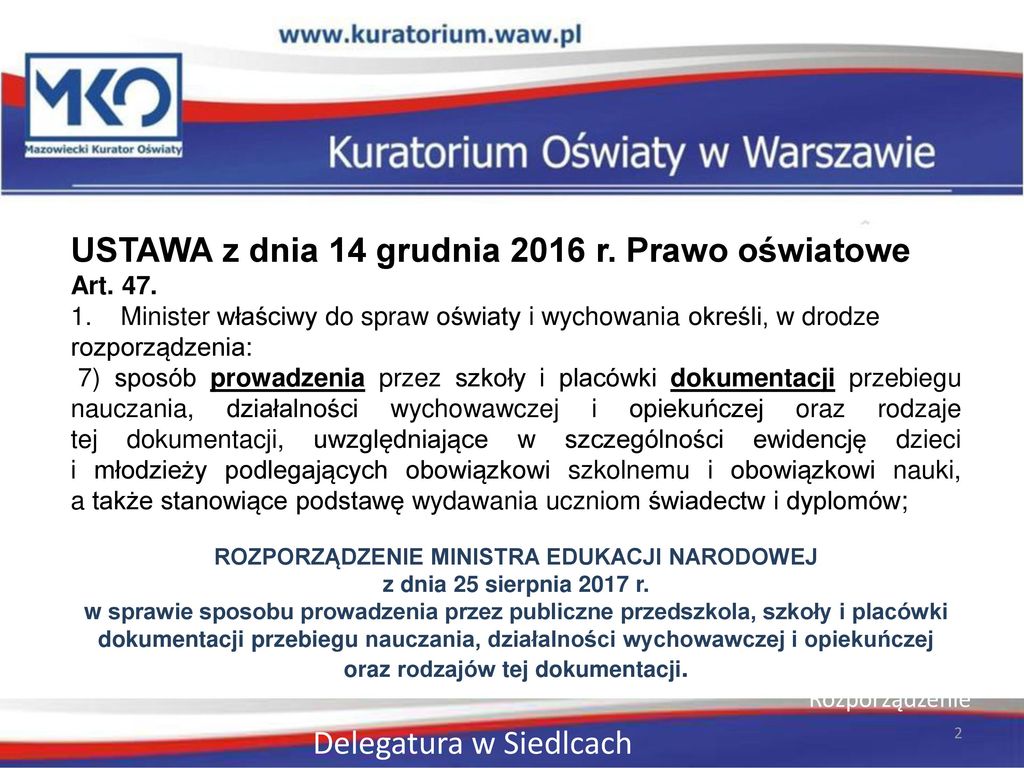 Dokumentacja Przebiegu Nauczania - Ppt Pobierz