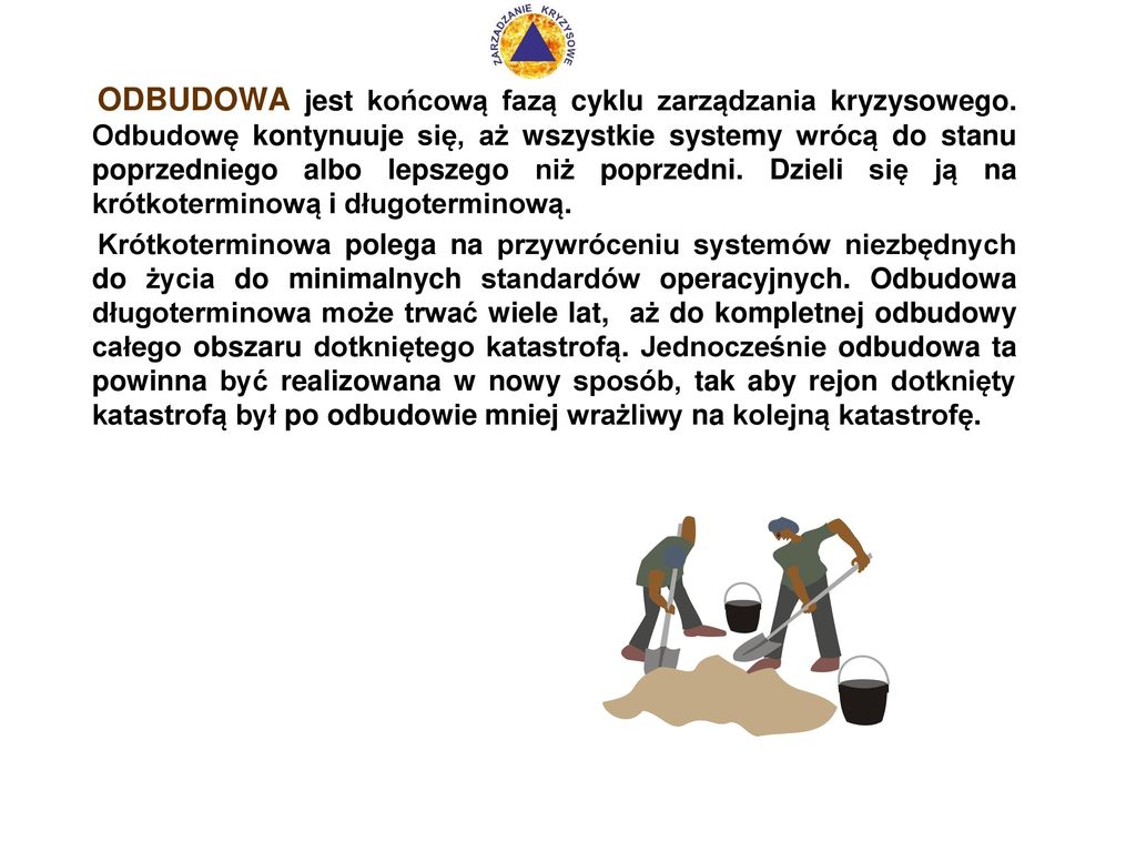 ZADANIA STAROSTY W SPRAWACH ZARZĄDZANIA KRYZYSOWEGO I - Ppt Pobierz