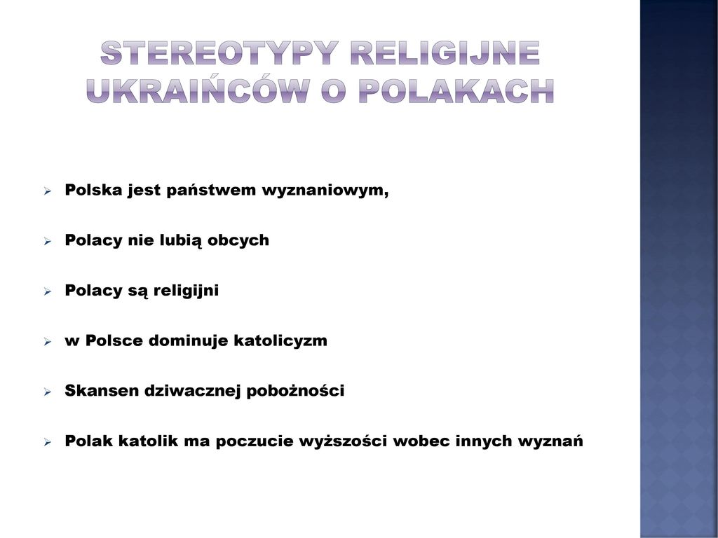 Stereotypy I Uprzedzenia Jako Bariery W Komunikacji Miedzykulturowej Ppt Pobierz