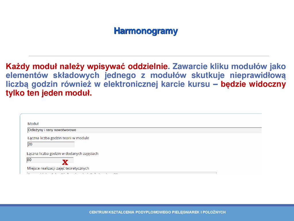 CENTRUM KSZTAŁCENIA PODYPLOMOWEGO PIELĘGNIAREK I POŁOŹNYCH - Ppt Pobierz