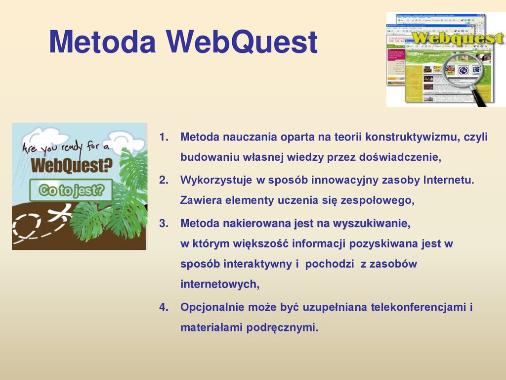 Metoda Webquest W Edukacji Ppt Pobierz 6741