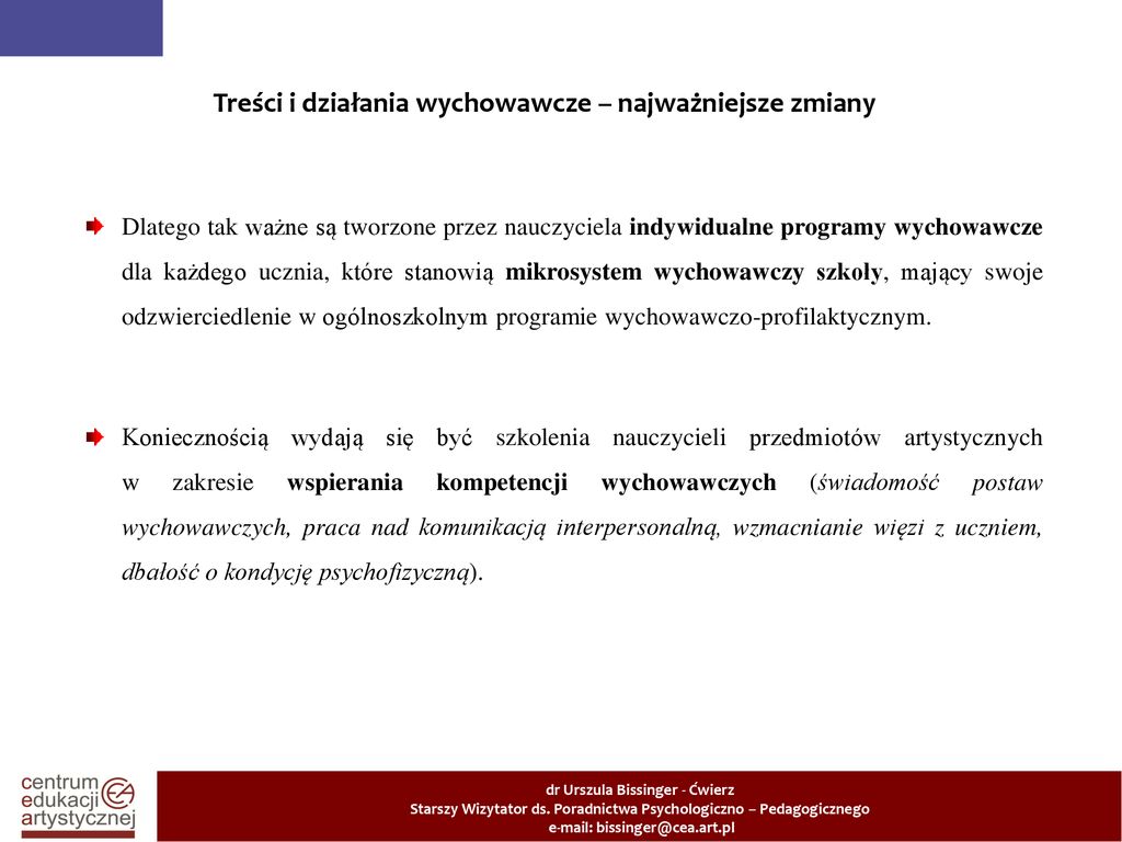 Obowiązki Szkoły Artystycznej - Ppt Pobierz