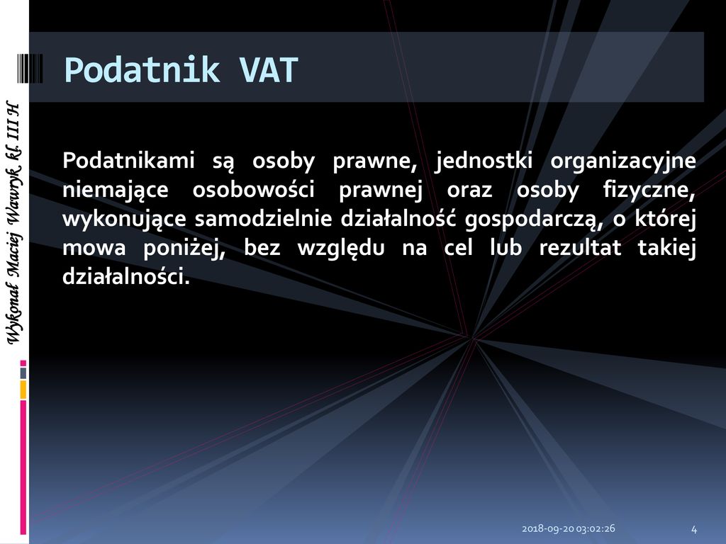 Zasady Naliczania Podatku Vat Ppt Pobierz 7614