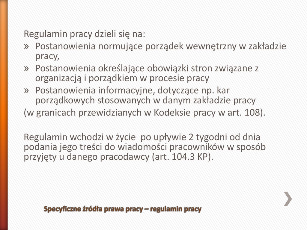 Źródła Prawa Pracy Barbara Serafinowska Barbara Ppt Pobierz 8558