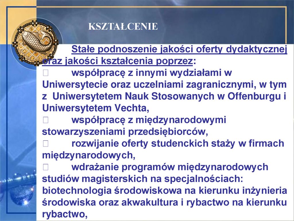 Wydział Nauk O Środowisku - Ppt Pobierz