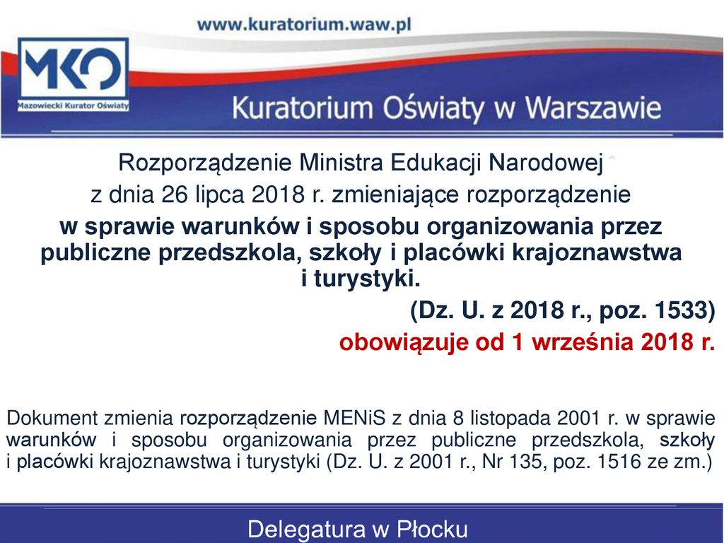 Przepisy Prawa Oświatowego Wprowadzone Od 1 Stycznia 2018 R. - Ppt Pobierz