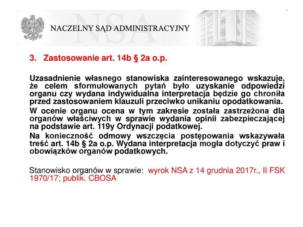 Klauzula Przeciw Unikaniu Opodatkowania - Ppt Pobierz