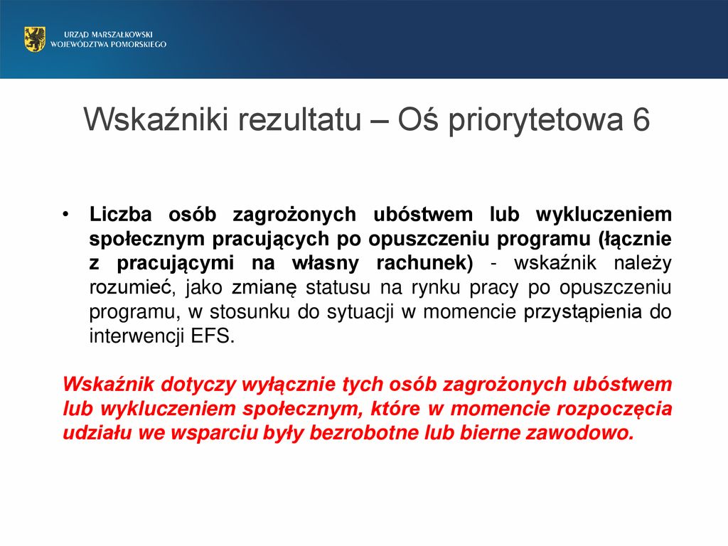 Monitorowanie Uczestników Oś Priorytetowa 5 Oraz Oś Priorytetowa 6 ...