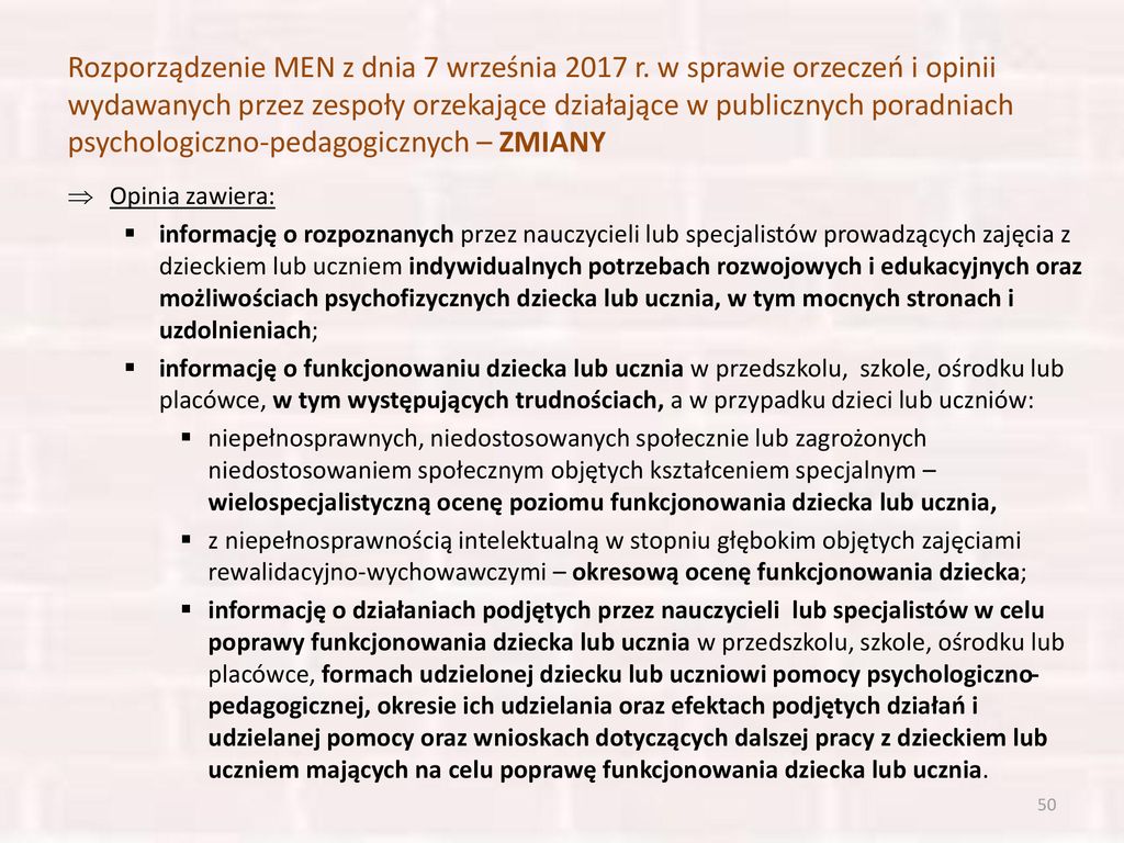 Kształcenie Uczniów Ze Specjalnymi Potrzebami Edukacyjnymi. - Ppt Pobierz