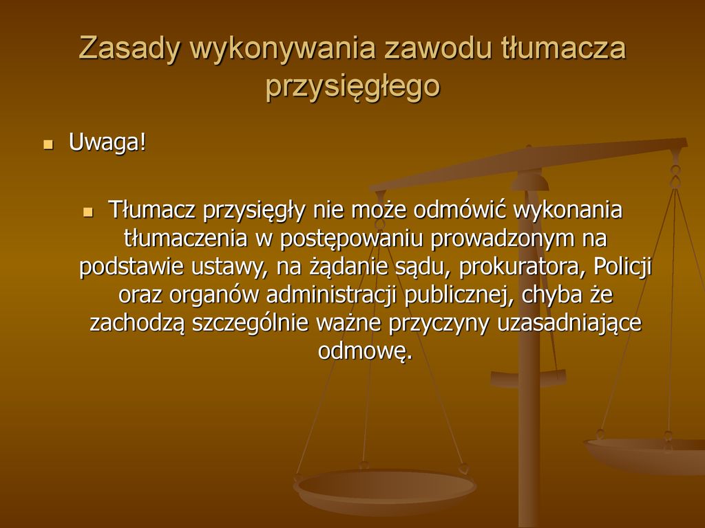 TŁumaczenie PrzysiĘgŁe Wprowadzenie Ppt Pobierz 6302