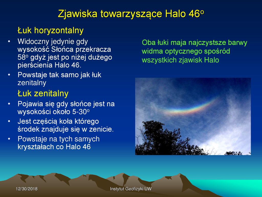 Fizyka Zjawisk Optycznych W Atmosferze - Ppt Pobierz