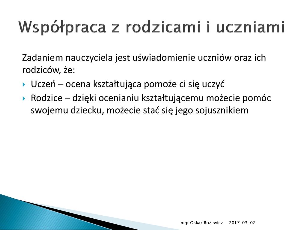 Ocenianie Kształtujące W Praktyce - Ppt Pobierz