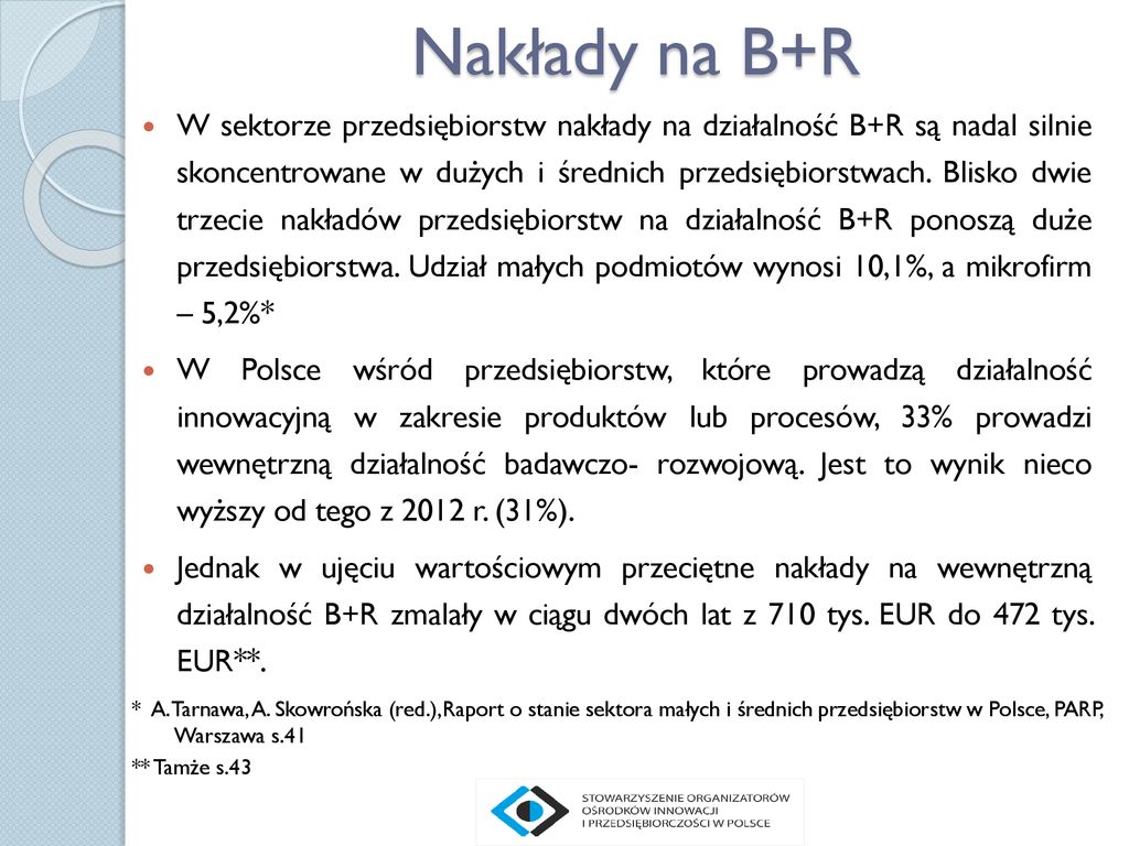 Stan Rozwoju Sektora MSP - Ppt Pobierz