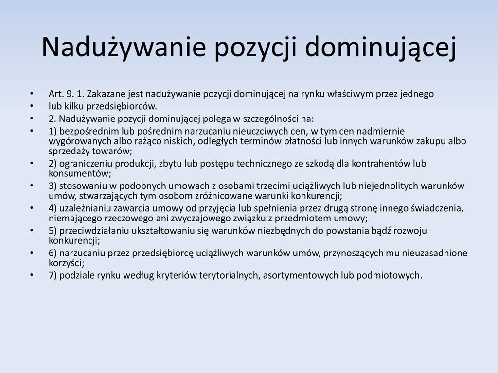 Reglamentacja Gospodarcza - Ppt Pobierz