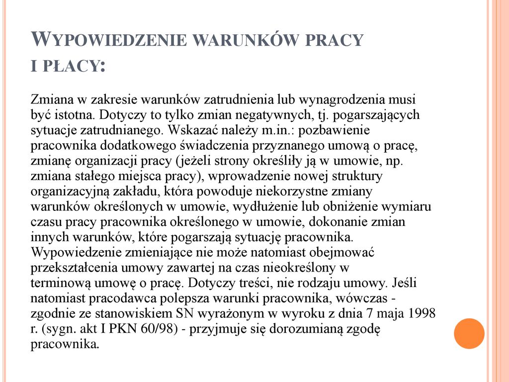 PODSTAWY PRAWA PRACY Mgr Liwia Palus. - Ppt Pobierz