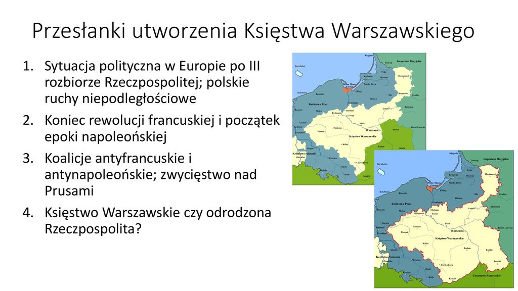 Ustrój Księstwa Warszawskiego Ppt Pobierz 5571