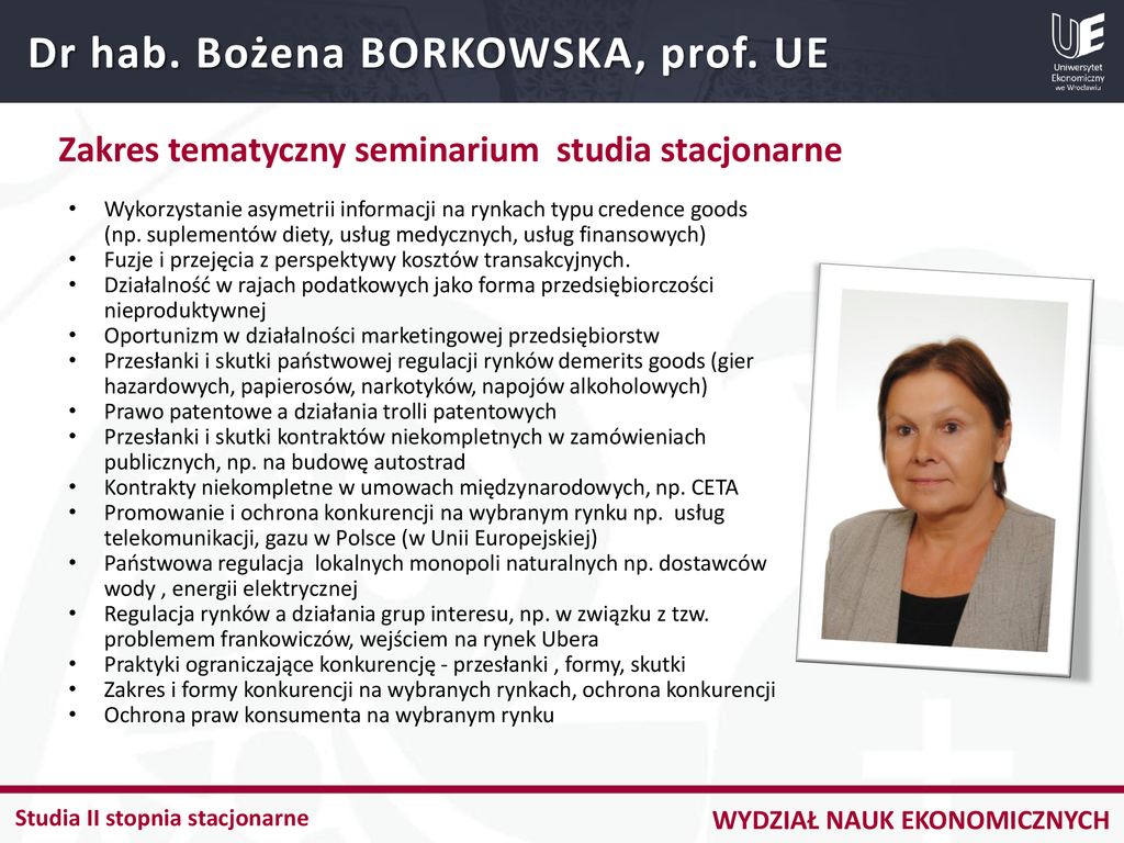 Promotorzy Prac Magisterskich Ppt Pobierz 1620