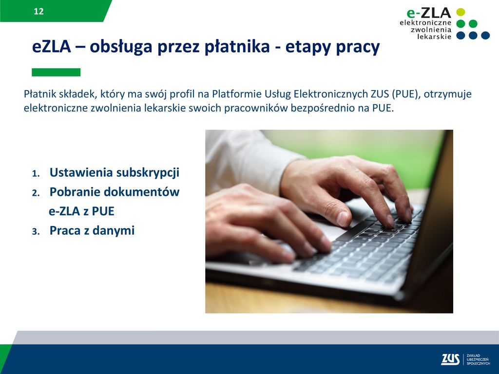 E-ZLA Elektroniczne Zwolnienia Lekarskie - Ppt Pobierz